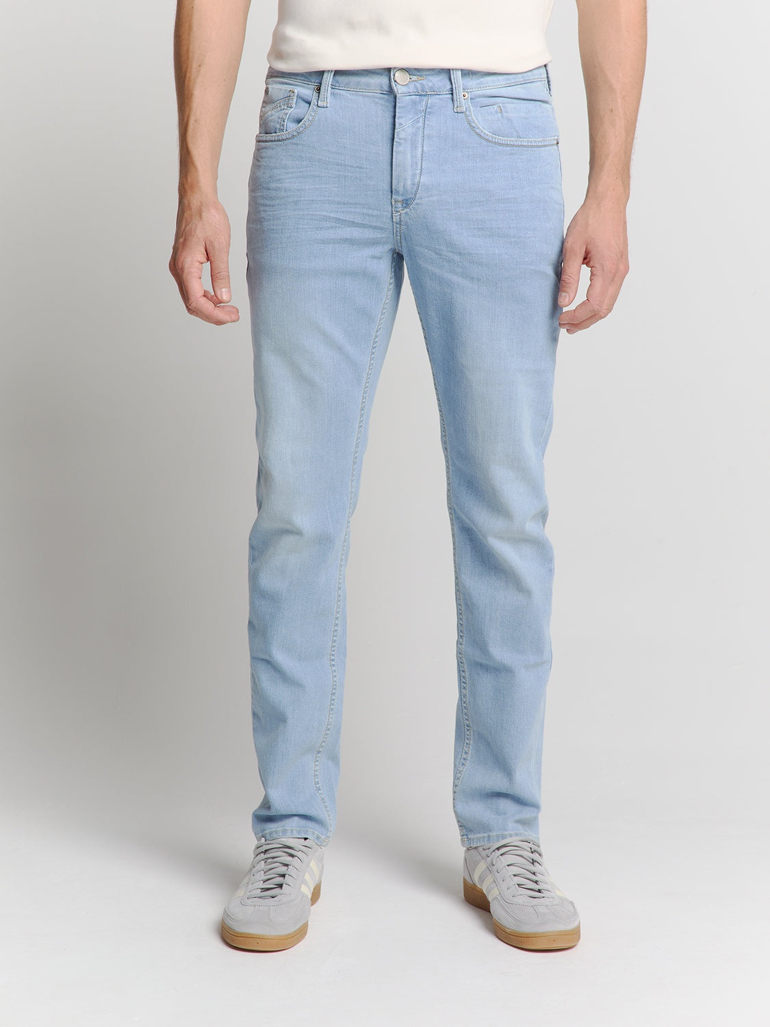 NO Excess Bleached Denim Jeans