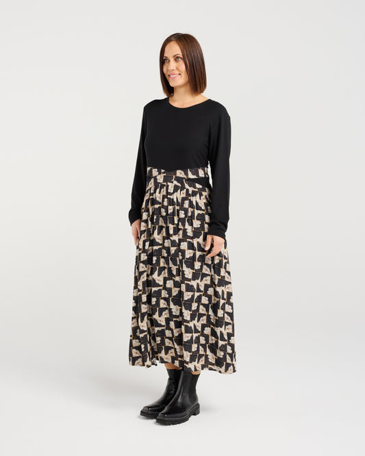 Seduce Deliah Dress - Golden Gold