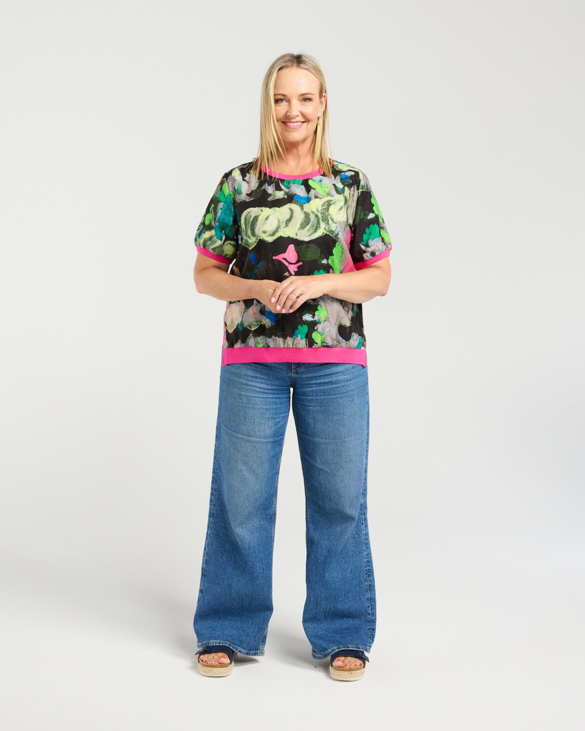 Seduce Zoe Top - Black Canvas