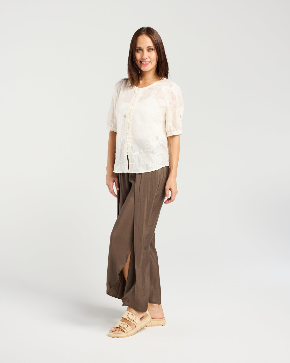 Seduce Maren Top - Natural