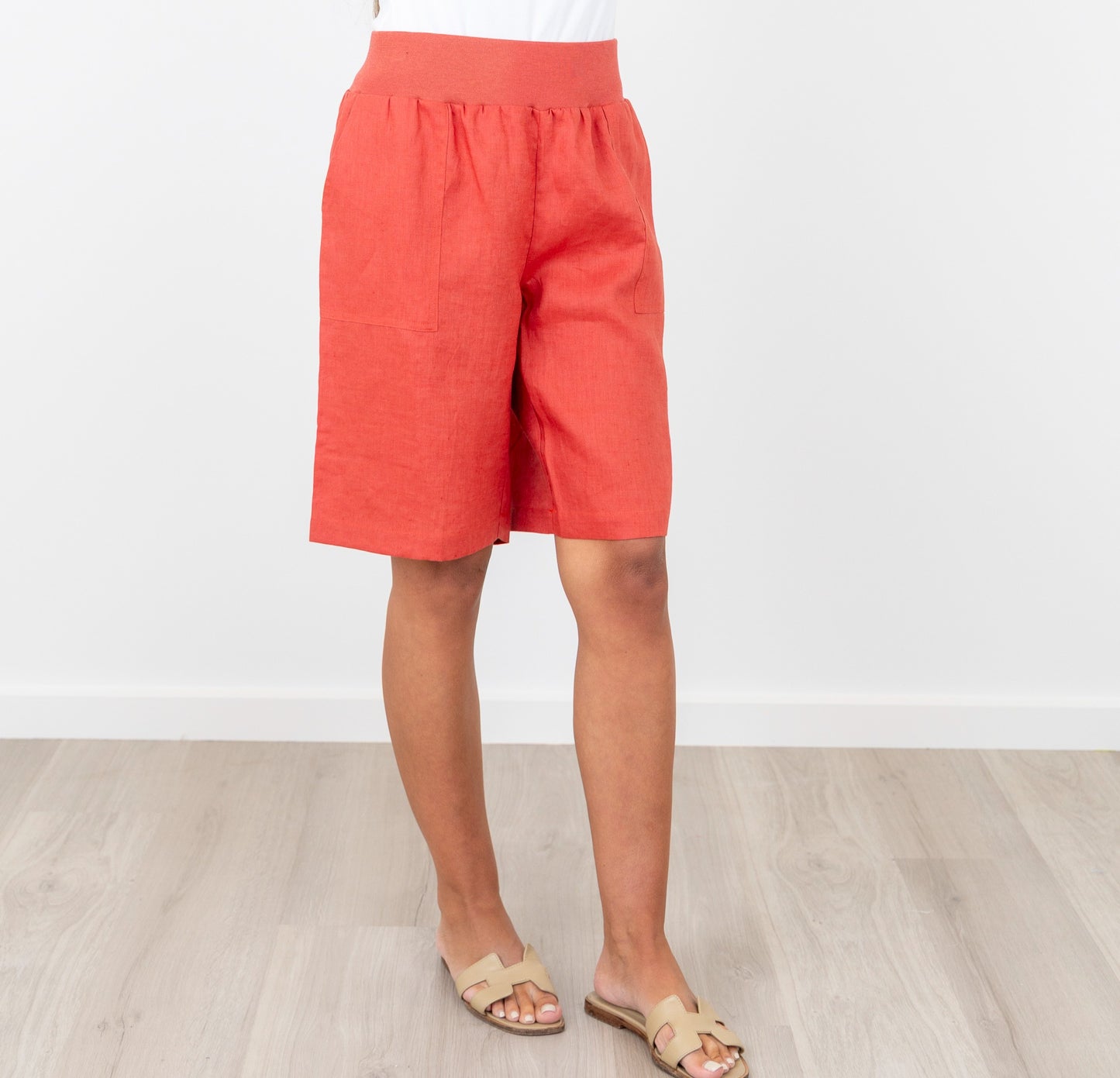 Maglia Lux Aster Shorts - Rust