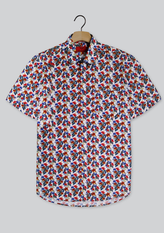 RF Scott Fields Short Sleeve Shirt-Nectar