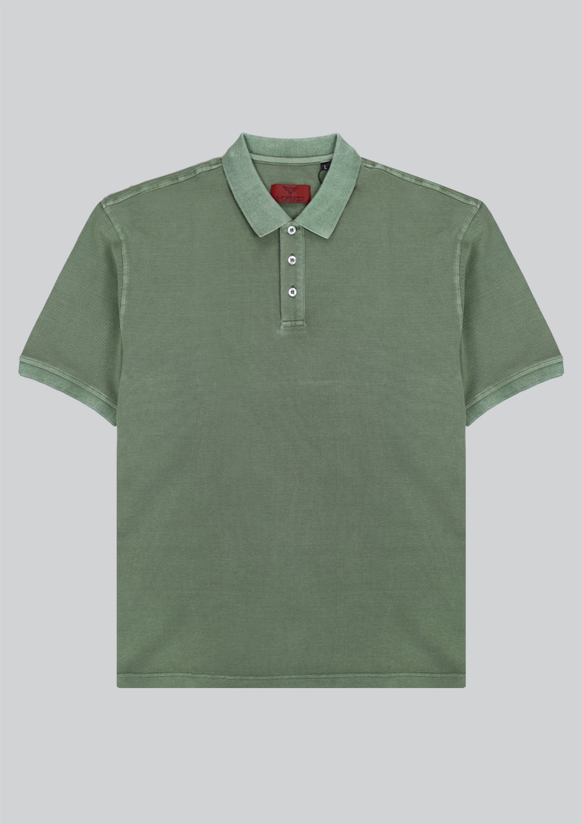 RF Scott Gordan Short Sleeve Polo Shirt - Green