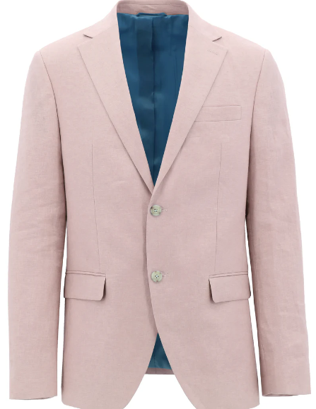 Boston Lazio Pink Linen Jacket