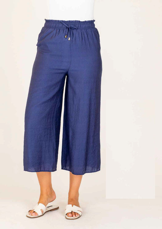 Renoma Serena Wide Leg Pant - Denim