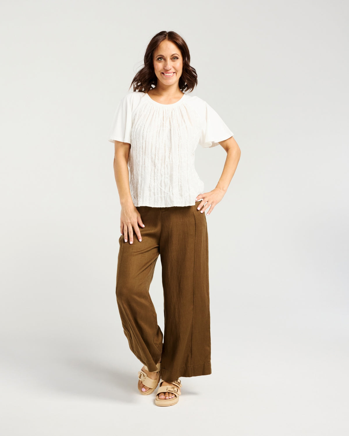 Zafina Maya Top - Lace Bloom