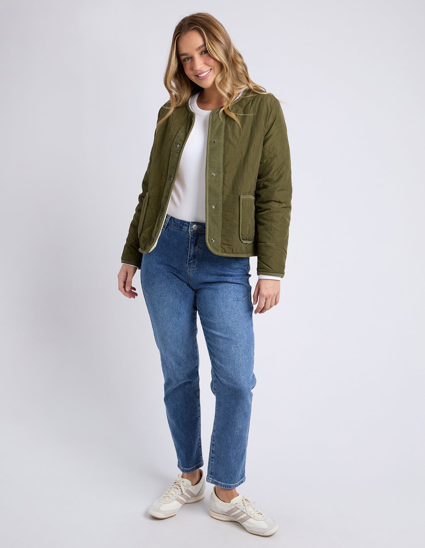 Foxwood Alberta Quilted Jacket - Moss