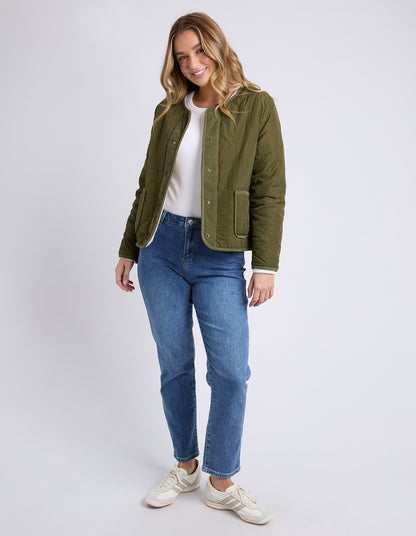 Foxwood Alberta Quilted Jacket - Moss