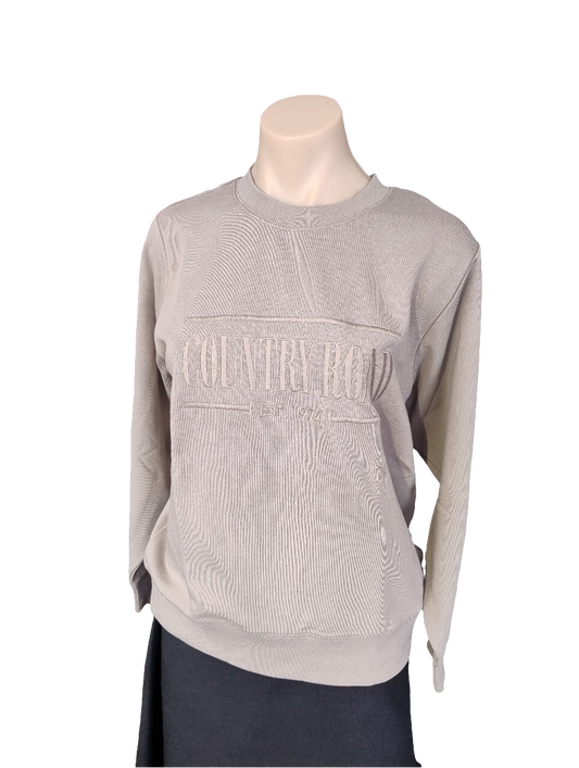 Country Road Heritage Womens Sweatshirt - Taupe