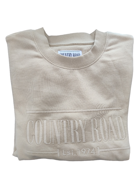 Country Road Heritage Womens Sweatshirt - Wheat