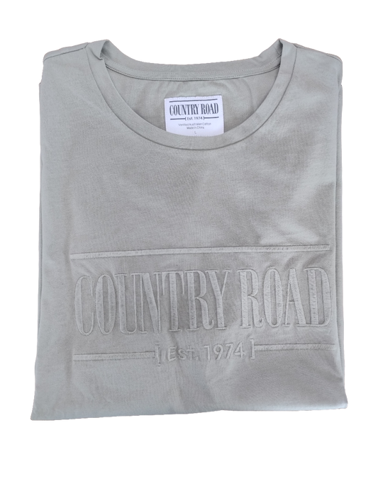 Country Road Heritage Womens T-Shirt - Dark Pistachio