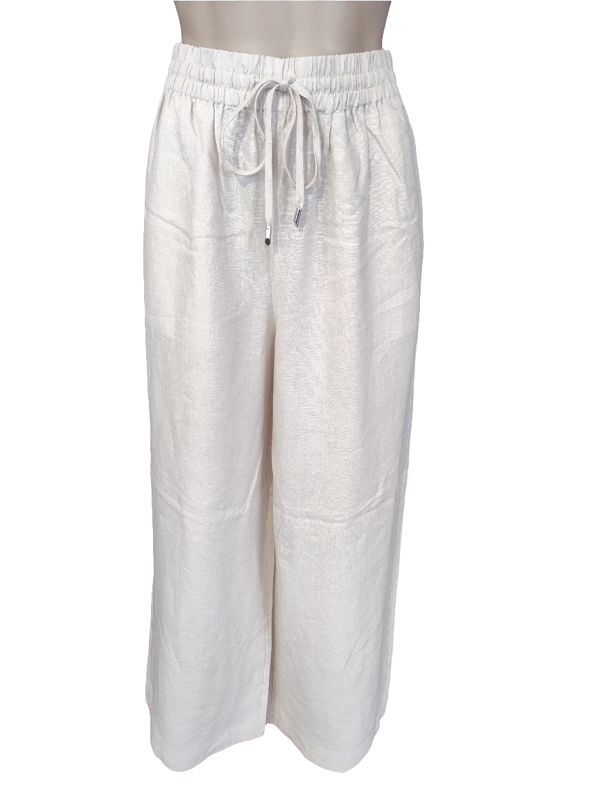 Country Road Pull on Linen Wide Leg Pants
