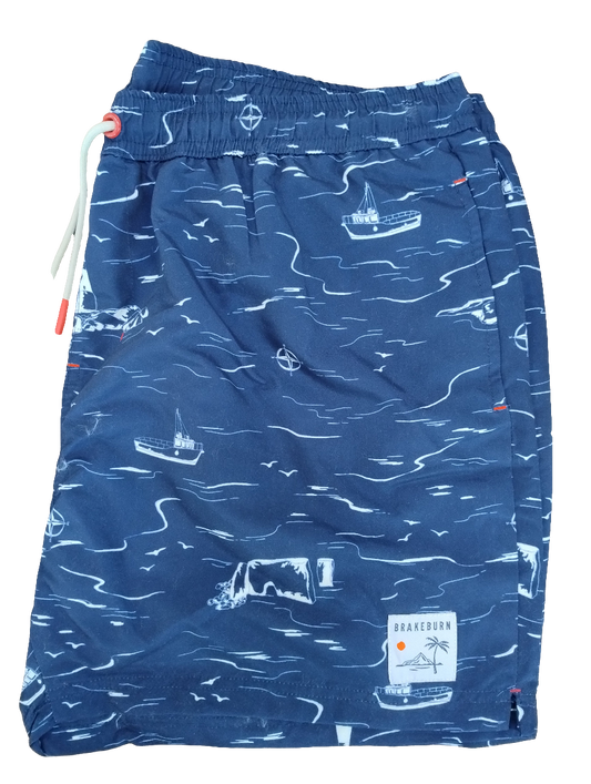 Brakeburn Seascape Swimshort