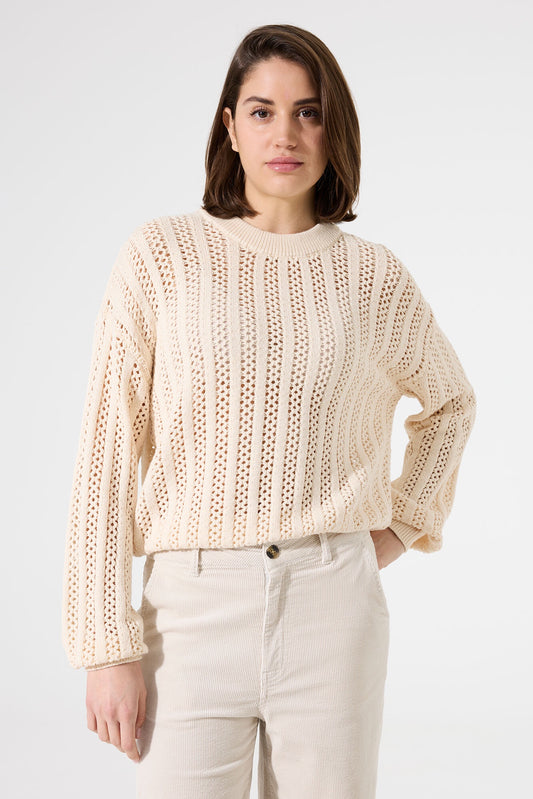 Garcia Ladies Sweater - Off White
