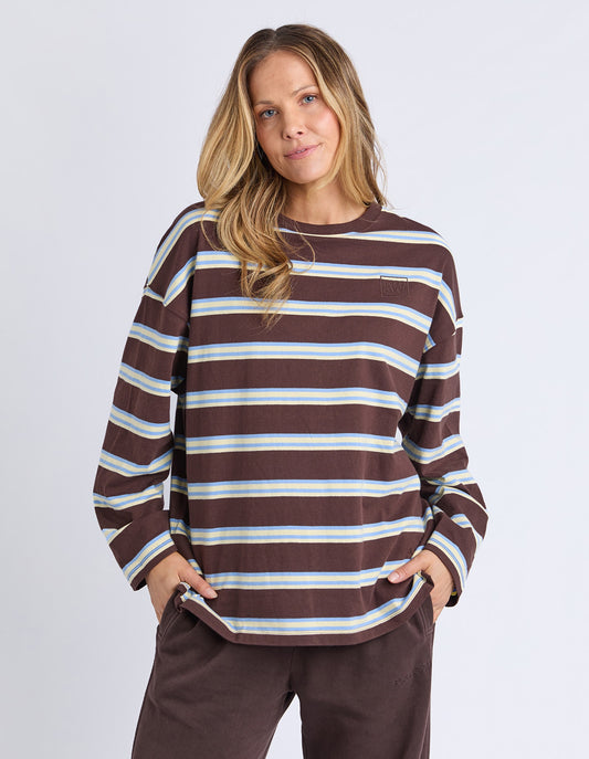 Foxwood Harper Stripe L/S Tee