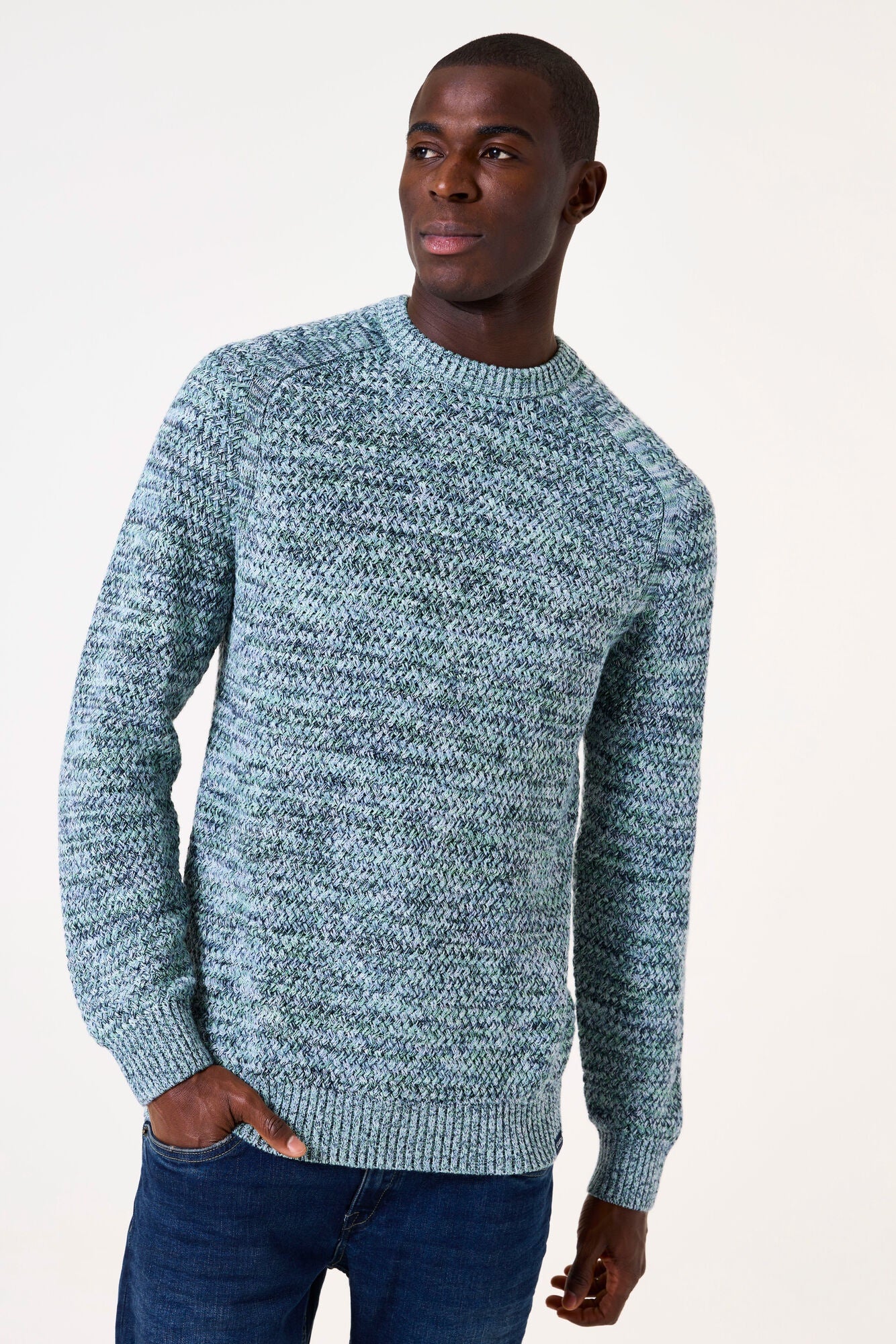 Garcia Men's Jumper - Mint Green