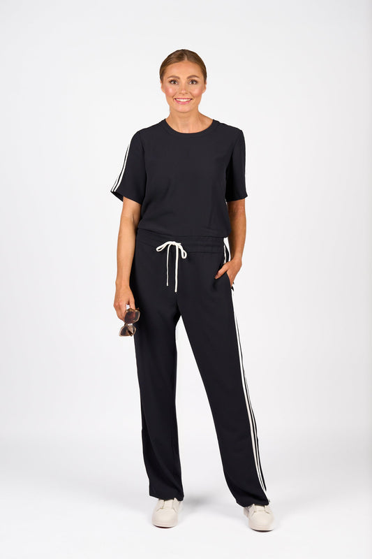 Knewe Universal Jumpsuit-Ink/Off White