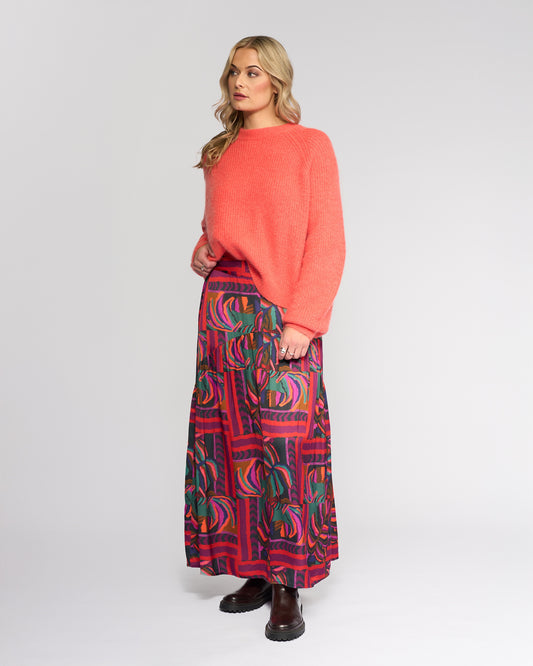 Knewe Fefe Sweater - Lava