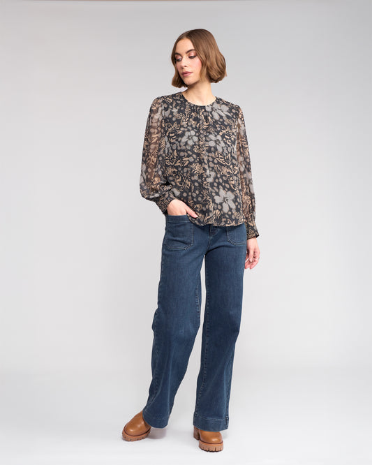 Knewe Lexie Top - Hazy