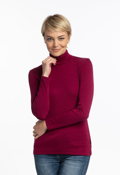 Bay Road Merino Polo Neck Top