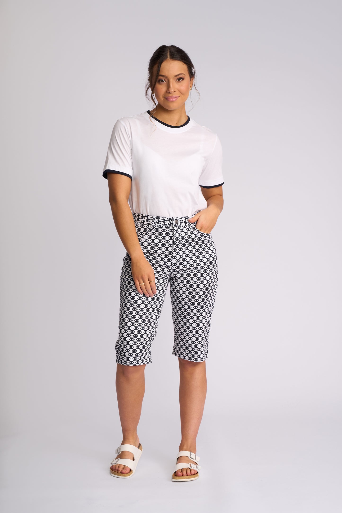Vassalli Custom Printed Lightweight Straight Leg Short - Dixie