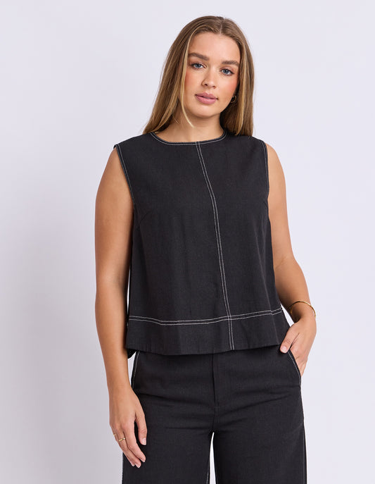 Foxwood Vento Top - Black
