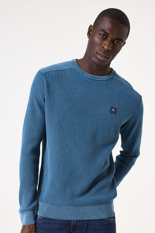 Garcia Mens Pullover - Blue