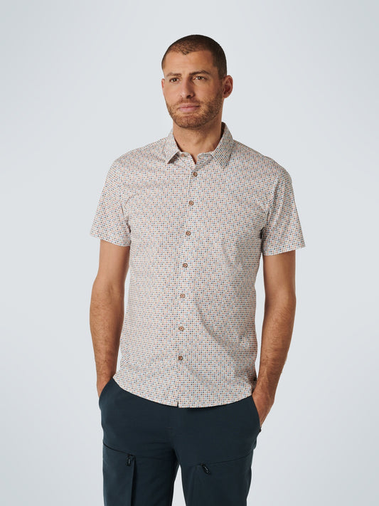 No Excess All over printed Short Sleeve Shirt - 15460353