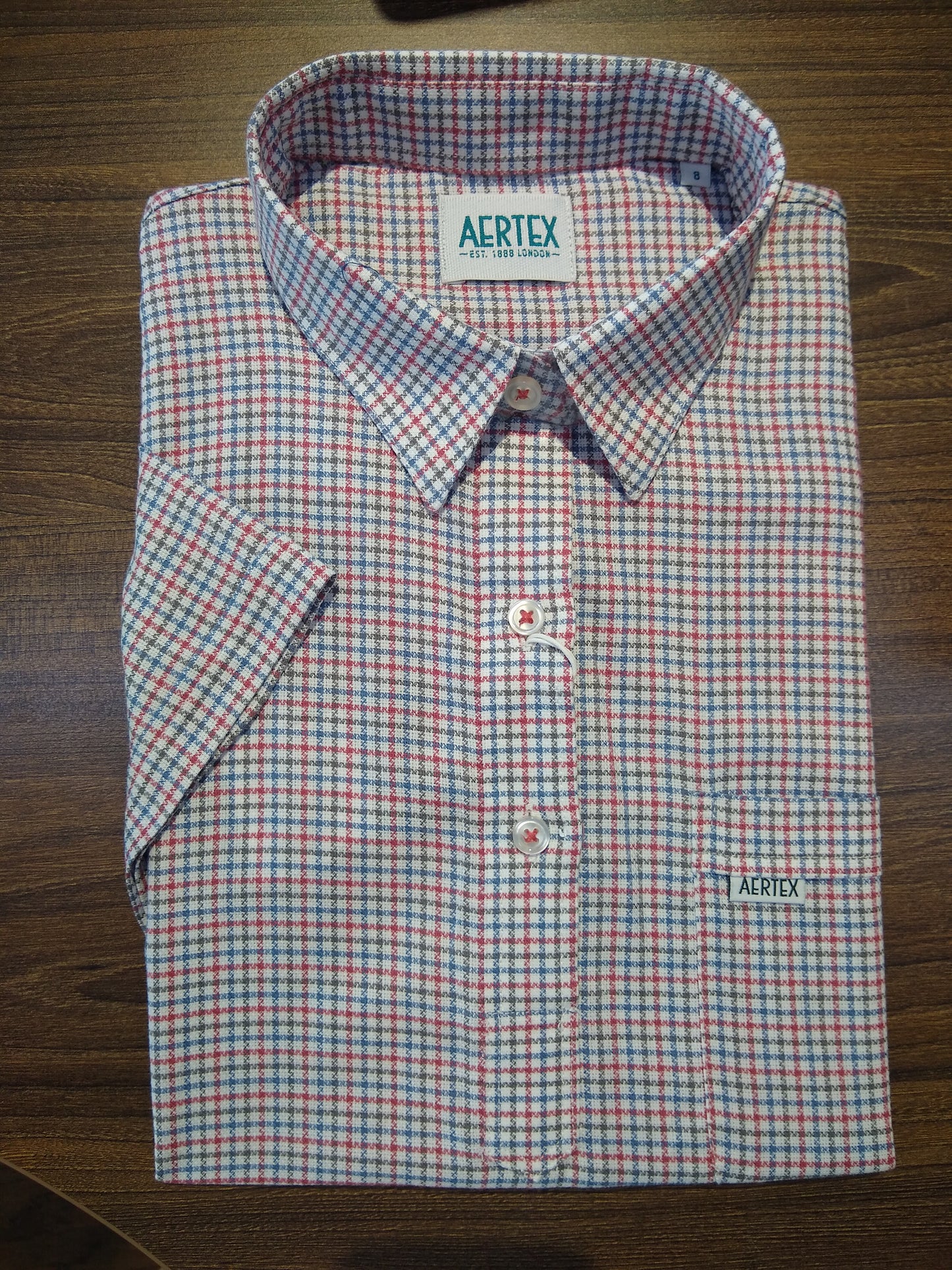 Aertex Wells Short Sleeve Shirt FYO194