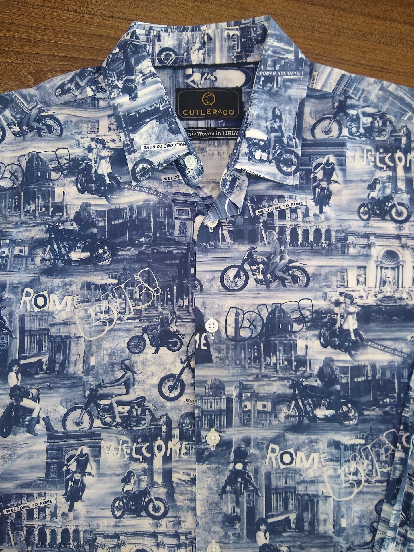 Cutler Bret Bikes in Rome Long Sleeve Shirt