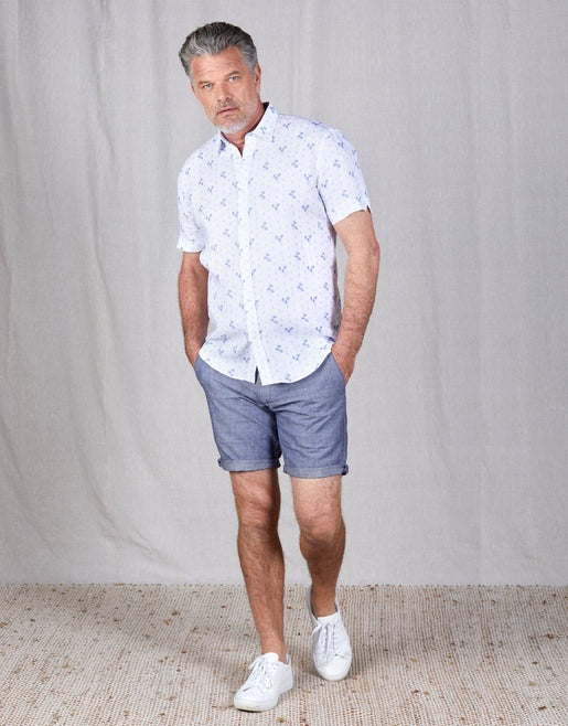 Rembrandt Island Check Shorts