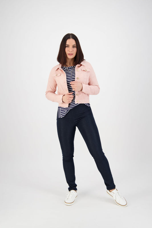 Vassalli Distressed Denim Jacket