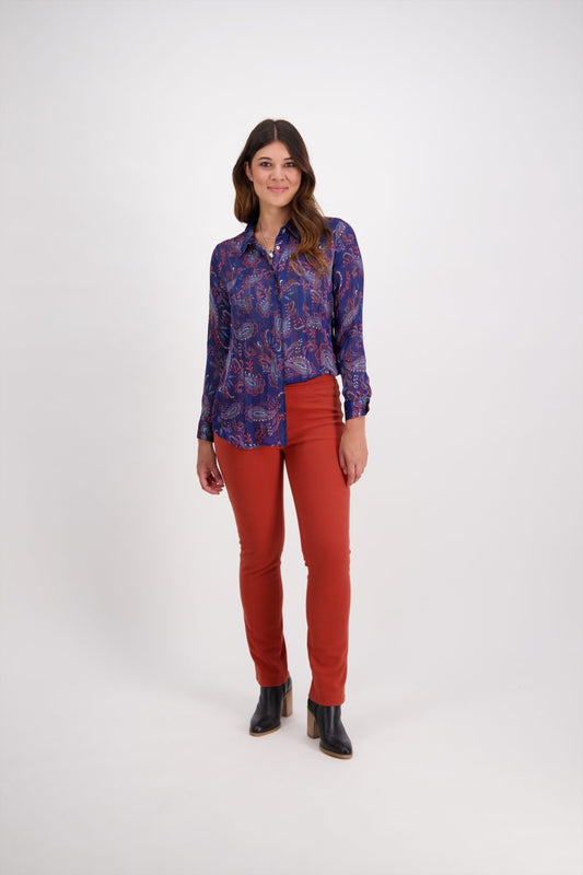 Vassalli Slim Leg Brushed Pull On - 234w