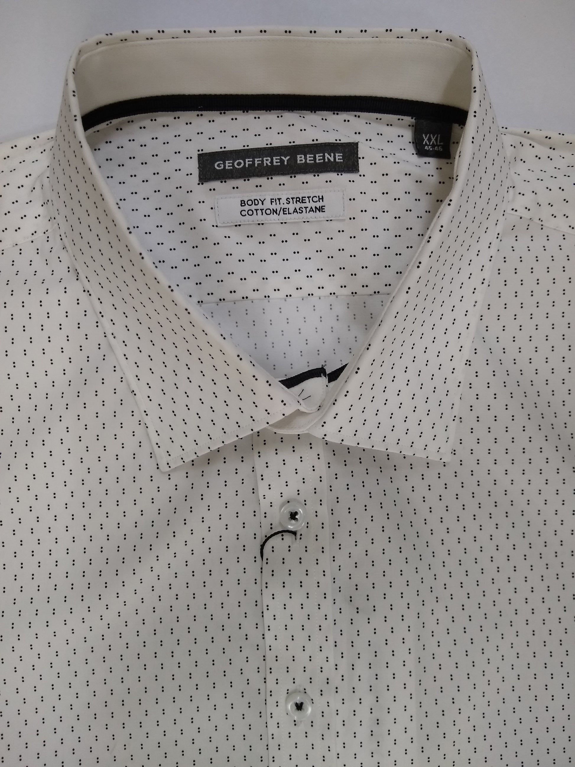 Geoffrey Beene Morse Code Long Sleeve Shirt