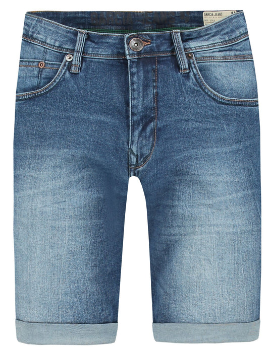 Garcia Russo Tapered fit Denim shorts