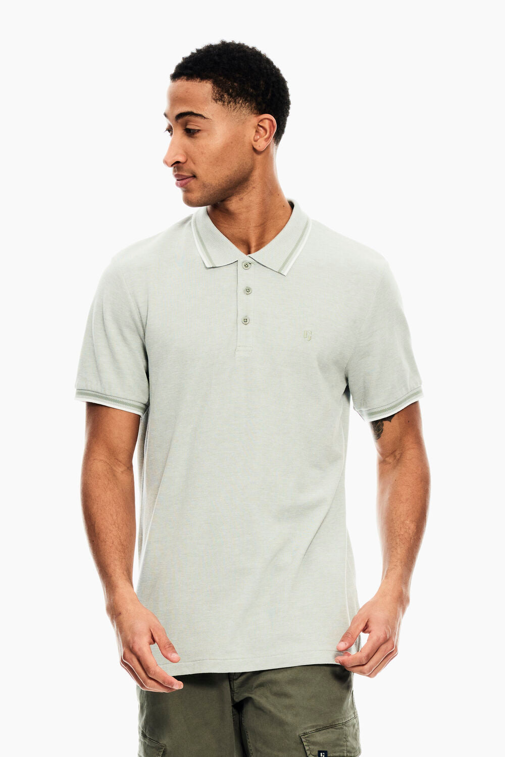 Garcia Short Sleeve Polo Shirt - Soft Lime