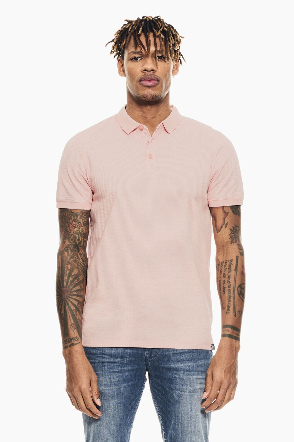 Garcia Short Sleeve Polo Melon Orange - E11031