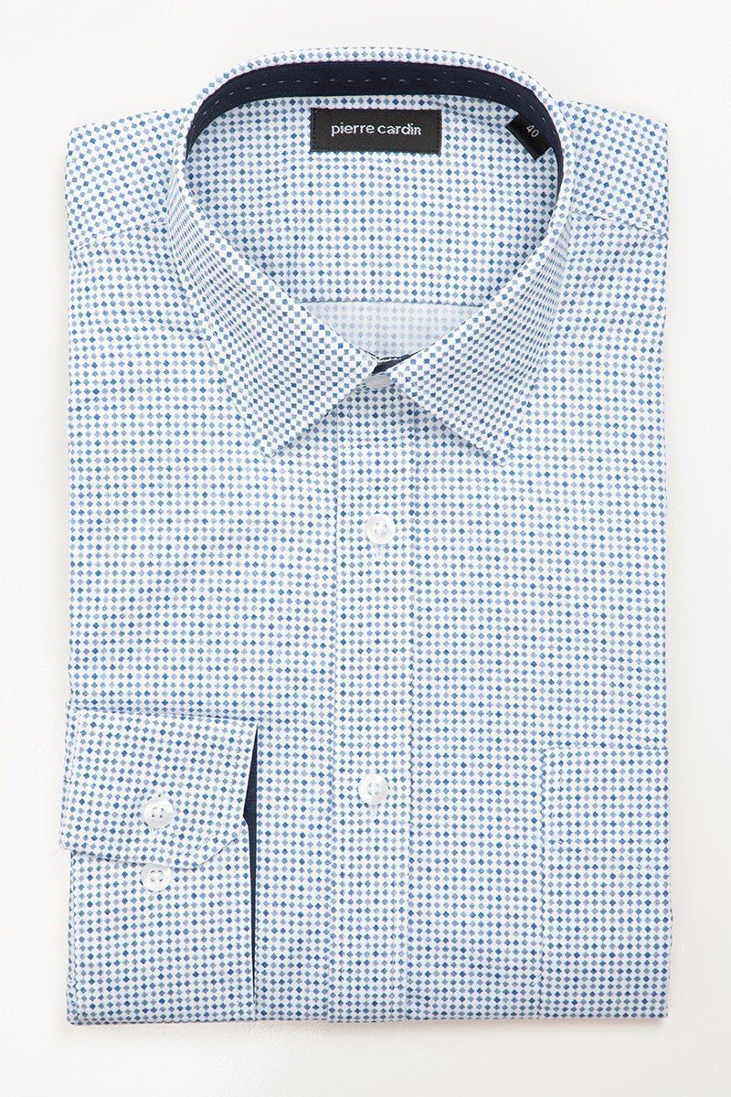 Pierre Cardin Paris Spotted Long Sleeve Shirt
