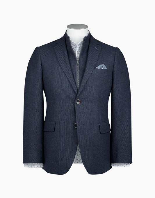 Rembrandt Sestri Navy Houndstooth Jacket