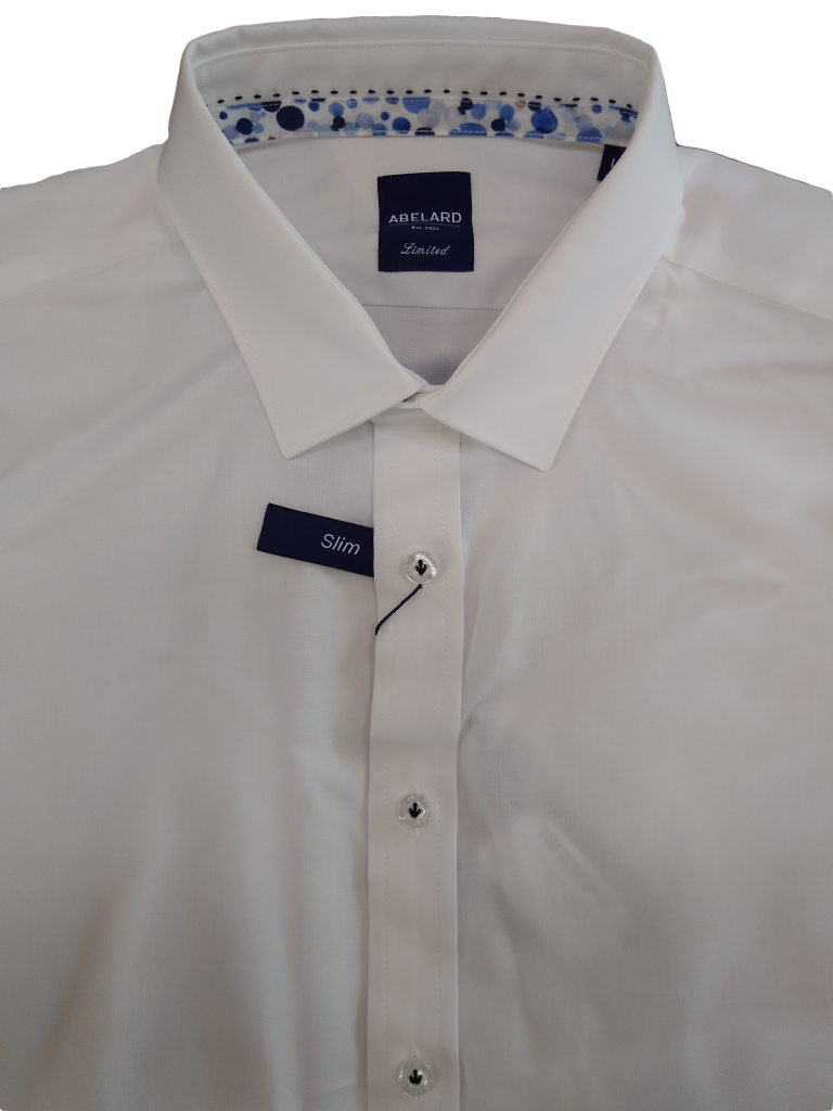 Abelard Micro Herringbone Long Sleeve Shirt