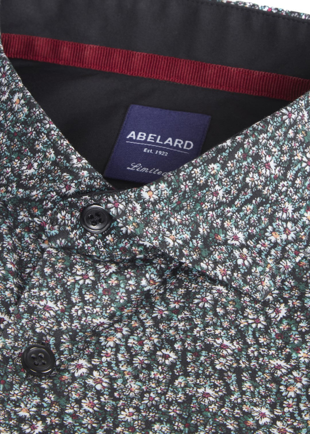 Abelard Digital Micro Floral Long Sleeve Shirt - Lichen