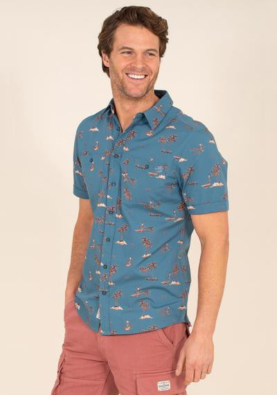 Brakeburn Waikiki Short Sleeve Shirt