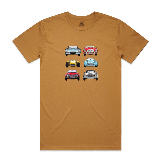 Isthatso Mens Short Sleeve Tee Shirt UK Sports car Grills-