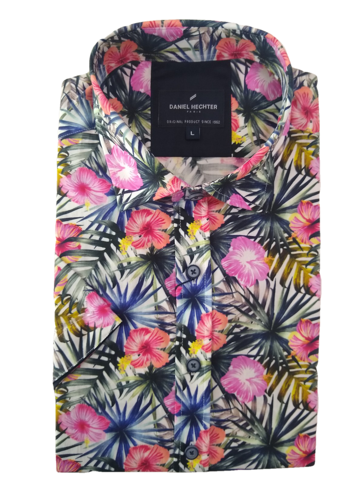 Daniel Hechter Hibiscus Short Sleeve Shirt