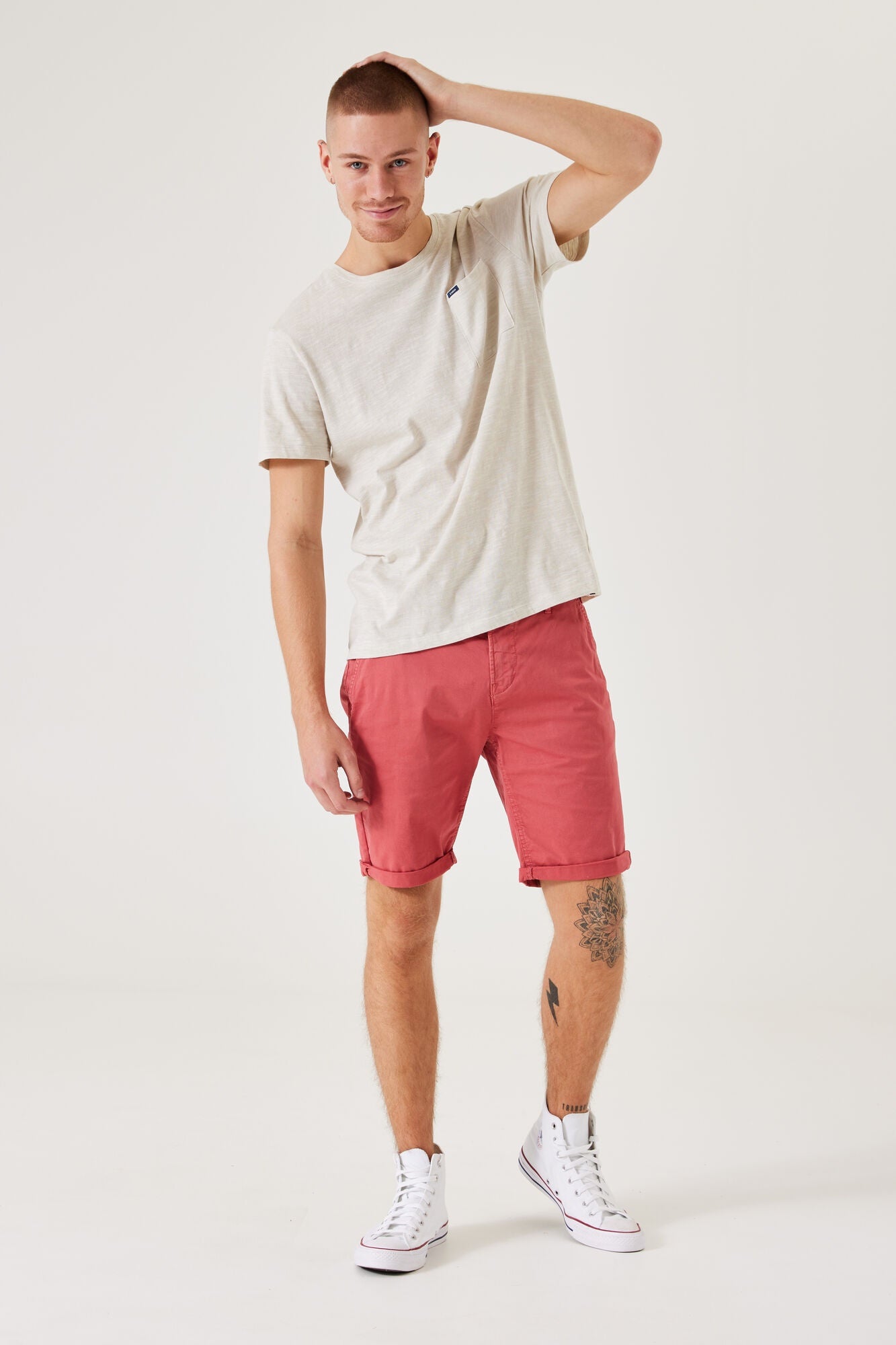 Garcia Santo Dusty Cedar Bermuda Shorts