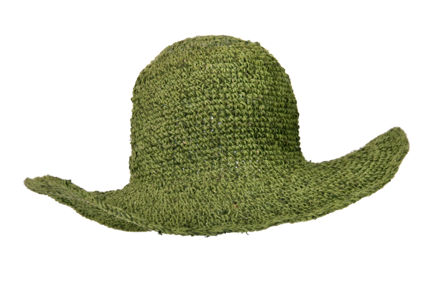 Sababa Crochet Green Garden Lady Hat