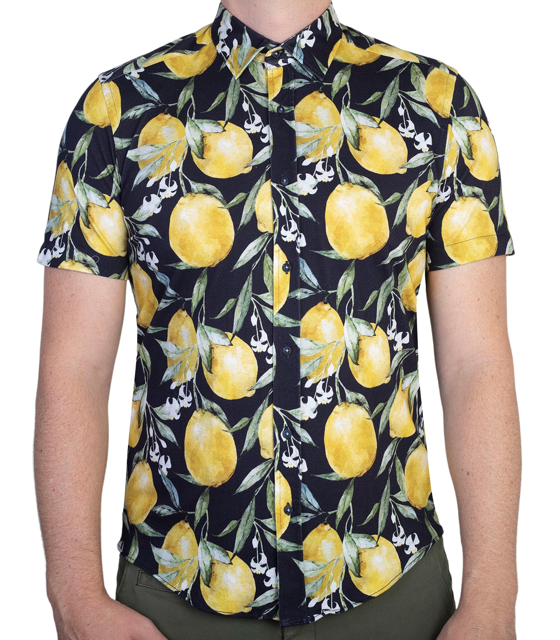 Guide London Lemons Short Sleeve Shirt