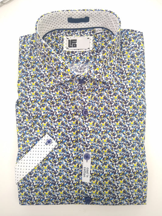 LFD Lemon Shapes Short Sleeve Shirt