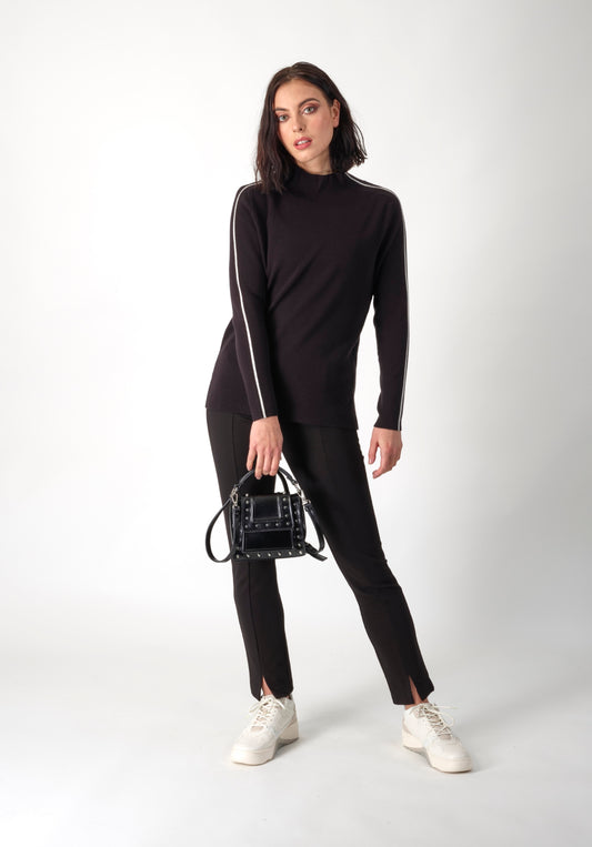 Knewe Onyx Sweater Funnel Neck K2015