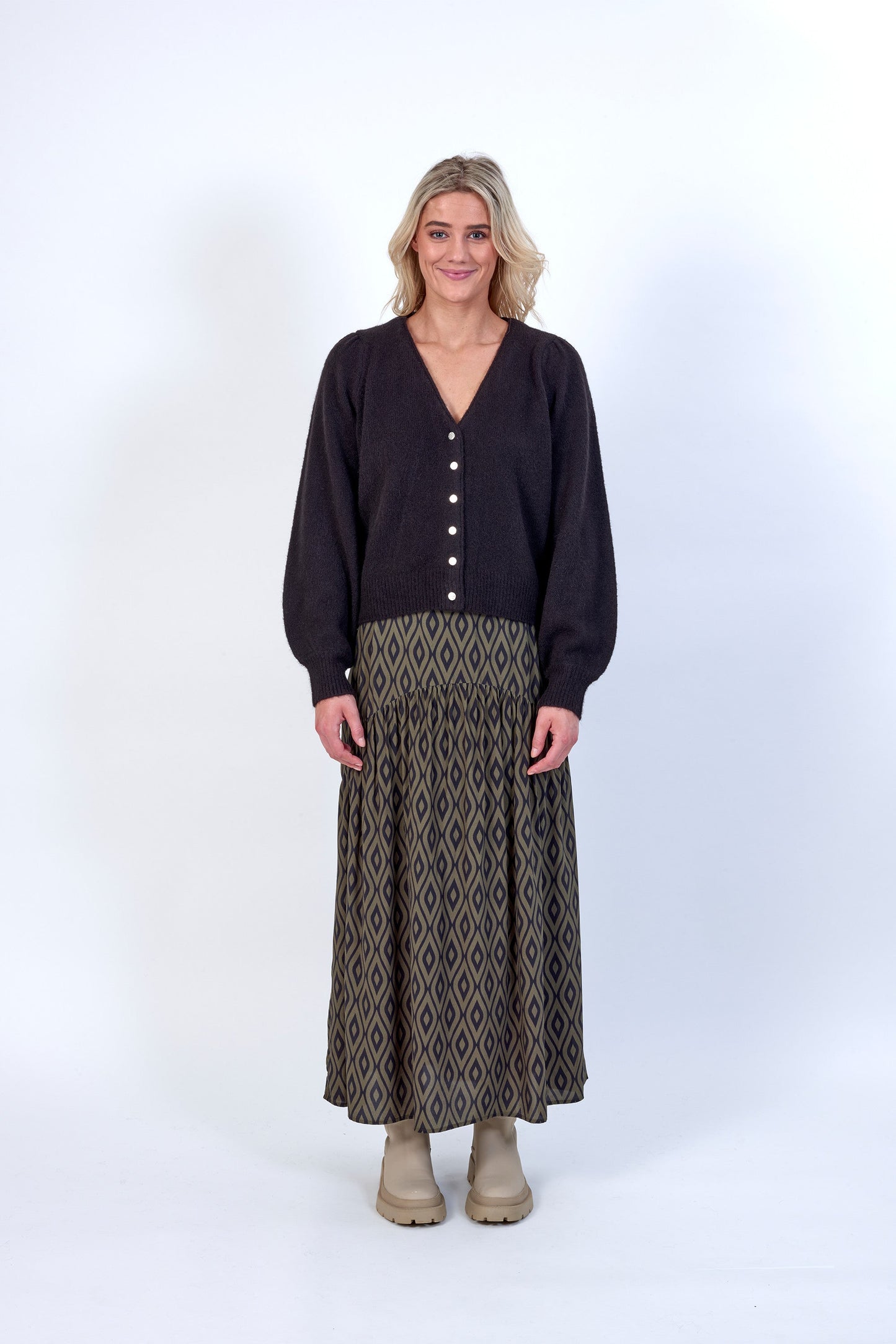 Knewe Emma Black Cardigan